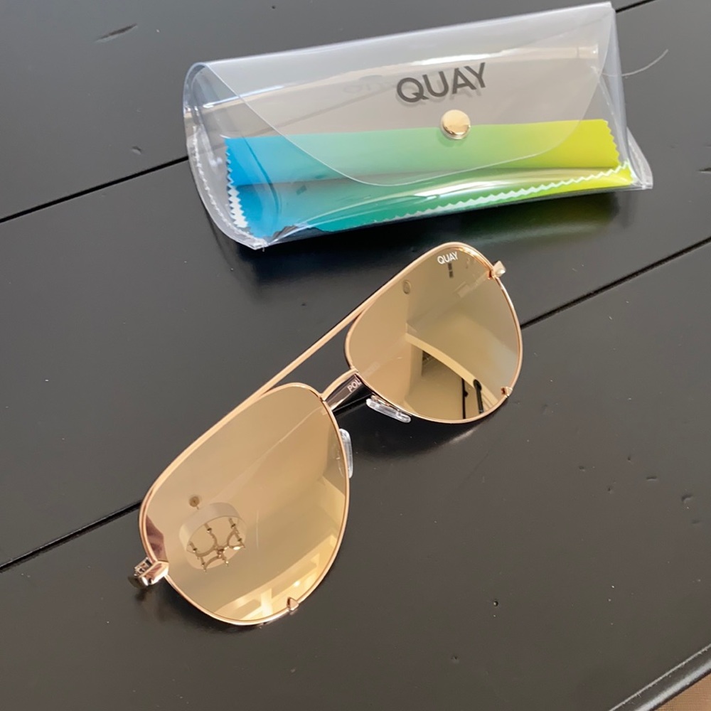 Brand new Quay Aviator Sunglasses
